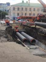 Когда закончится ремонт теплотрассы на улице Степана Разина в Тамбове