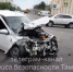 Два автомобиля в центре Тамбова разнесли друг друга в хлам - Тамбовская жизнь