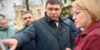 Евгений Первышов отметил комплексный подход при благоустройстве центральной площади в городе Рассказово - Администрация области