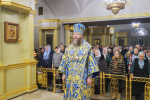 В праздник Сретения Господня митрополит Феодосий совершил Литургию в Спасо-Преображенском соборе 4