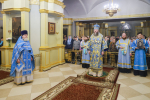 В праздник Сретения Господня митрополит Феодосий совершил Литургию в Спасо-Преображенском соборе 5
