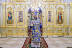 В праздник Сретения Господня митрополит Феодосий совершил Литургию в Спасо-Преображенском соборе 10