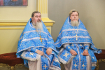В праздник Сретения Господня митрополит Феодосий совершил Литургию в Спасо-Преображенском соборе 13