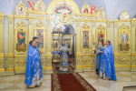 В праздник Сретения Господня митрополит Феодосий совершил Литургию в Спасо-Преображенском соборе 16