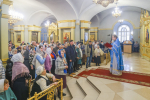 В праздник Сретения Господня митрополит Феодосий совершил Литургию в Спасо-Преображенском соборе 19