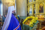 В канун Цветоносной недели митрополит Феодосий совершил всенощное бдение в Спасо-Преображенском соборе 2