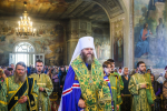 В канун Цветоносной недели митрополит Феодосий совершил всенощное бдение в Спасо-Преображенском соборе 7