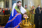 В канун Цветоносной недели митрополит Феодосий совершил всенощное бдение в Спасо-Преображенском соборе 8