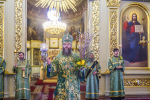 В канун Цветоносной недели митрополит Феодосий совершил всенощное бдение в Спасо-Преображенском соборе 15
