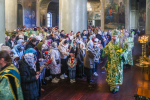 В канун Цветоносной недели митрополит Феодосий совершил всенощное бдение в Спасо-Преображенском соборе 16
