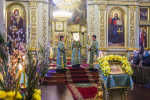 В канун Цветоносной недели митрополит Феодосий совершил всенощное бдение в Спасо-Преображенском соборе 18
