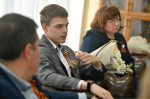 Евгений Первышов встретился с участниками олимпиады «Софиум»