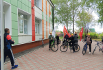В Моршанском округе партийцы провели велопробег в честь Дня Победы