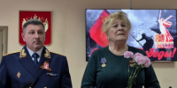 Руководитель следственного управления СК России по Тамбовской области вручил Чиликиной Антонине Михайловне ведомственную медаль «80 лет Победы в Великой Отечественной войне 1941-1945 гг.» - Следственное управление