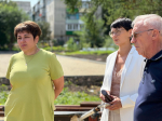 Ирина Тен проинспектировала ход ремонтных работ в школе №35 Тамбова