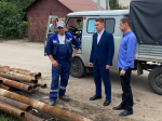 В Рассказово ведется ремонт магистральной теплотрассы