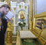 В день памяти Собора Архистратига Михаила и прочих Небесных Сил бесплотных митрополит Феодосий совершил Божественную литургию в Спасо-Преображенском кафедральном соборе 2 - Тамбовская митрополия