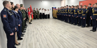 В День Героев Отечества тамбовские кадеты профильного класса СК России приняли торжественную клятву юнармейца - Следственное управление