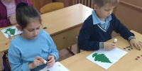 Мастер-класс «Новогодняя открытка» - Дополнительное образование детей