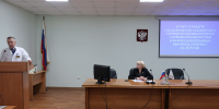 В ГБУЗ «ТОКБ им. В.Д. Бабенко» состоялось отчётное собрание коллектива по итогам работы за 2025 год - Областная больница им. В.Д. Бабенко